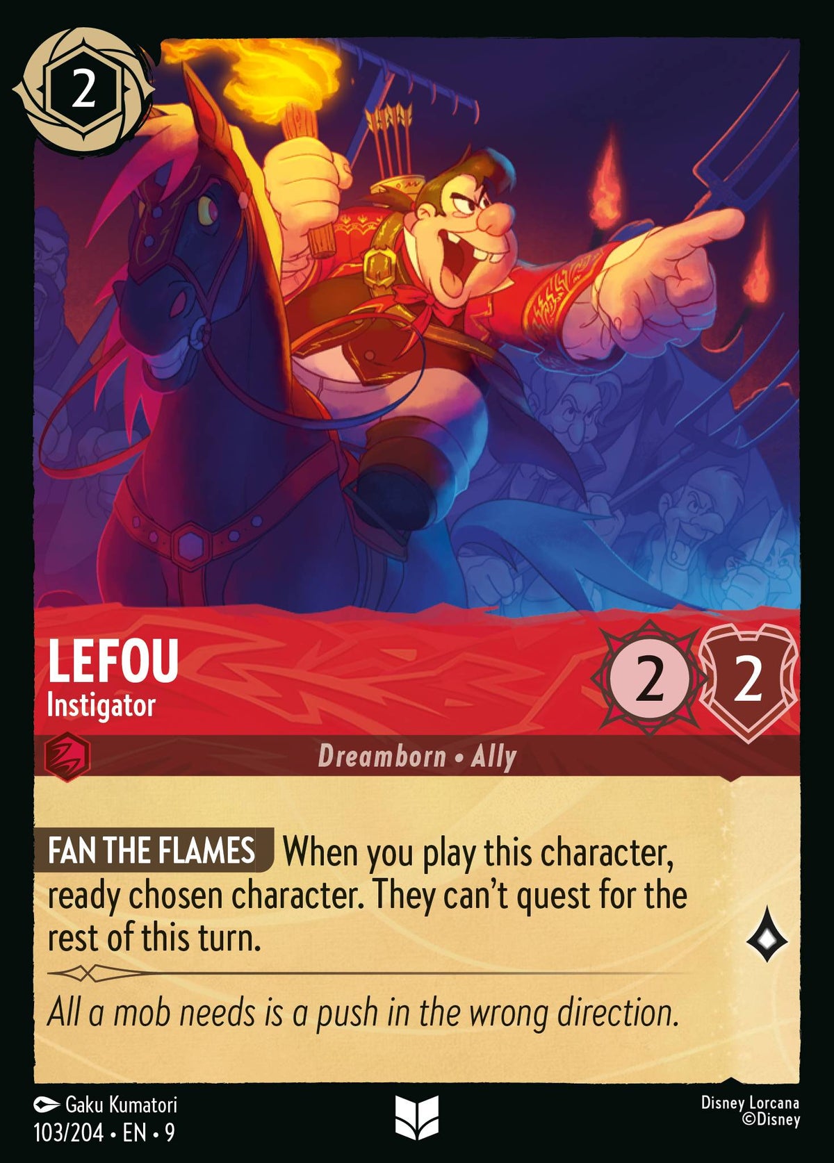 LeFou - Instigator | Fabled | 103/204 | Normal