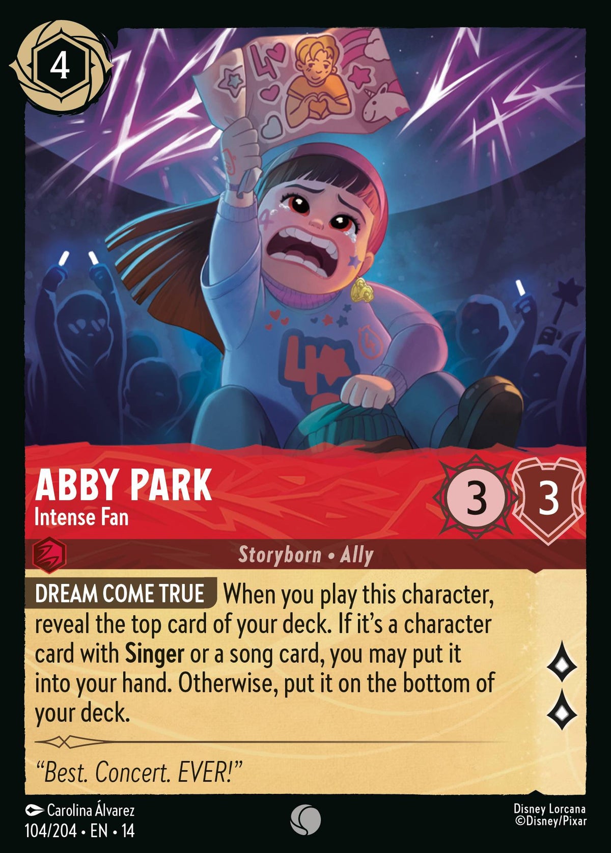 Abby Park - Intense Fan | Hyperia City | 104/204 | Normal