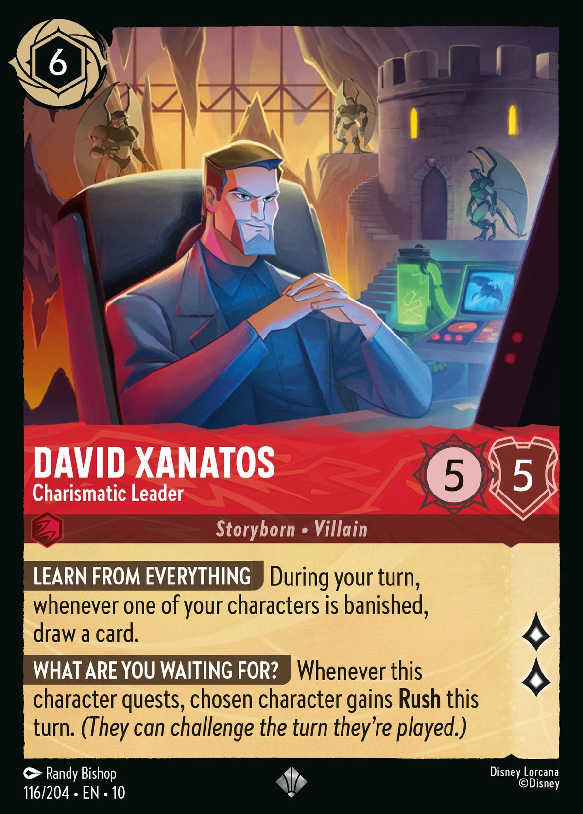 David Xanatos - Charismatic Leader | Whispers in the Well | 116/204 | Normal