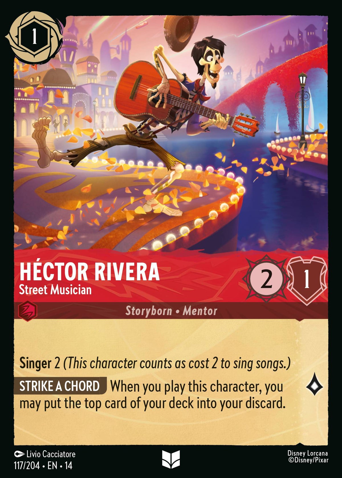 Hector Rivera - Street Musician | Hyperia City | 117/204 | Normal