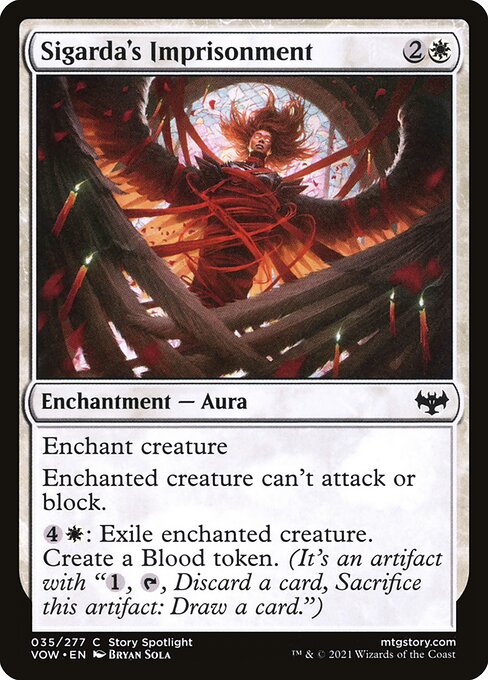 Sigarda's Imprisonment - Innistrad: Crimson Vow #35