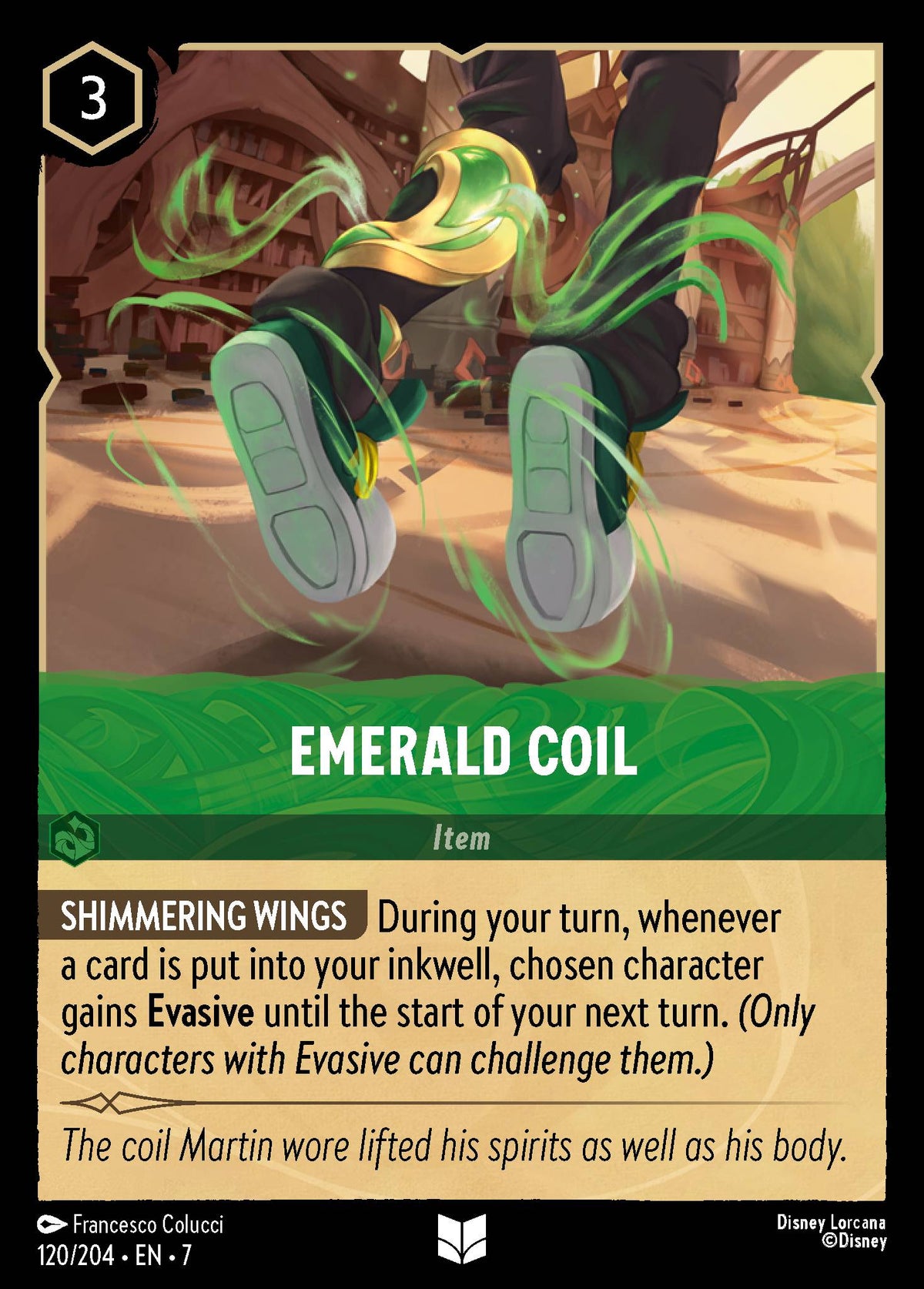 Emerald Coil | Archazia's Island | 120/204 | Normal