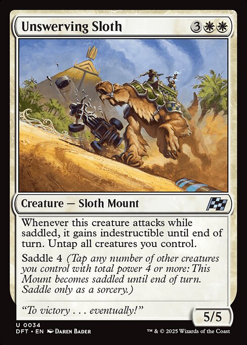 Unswerving Sloth - Aetherdrift #34