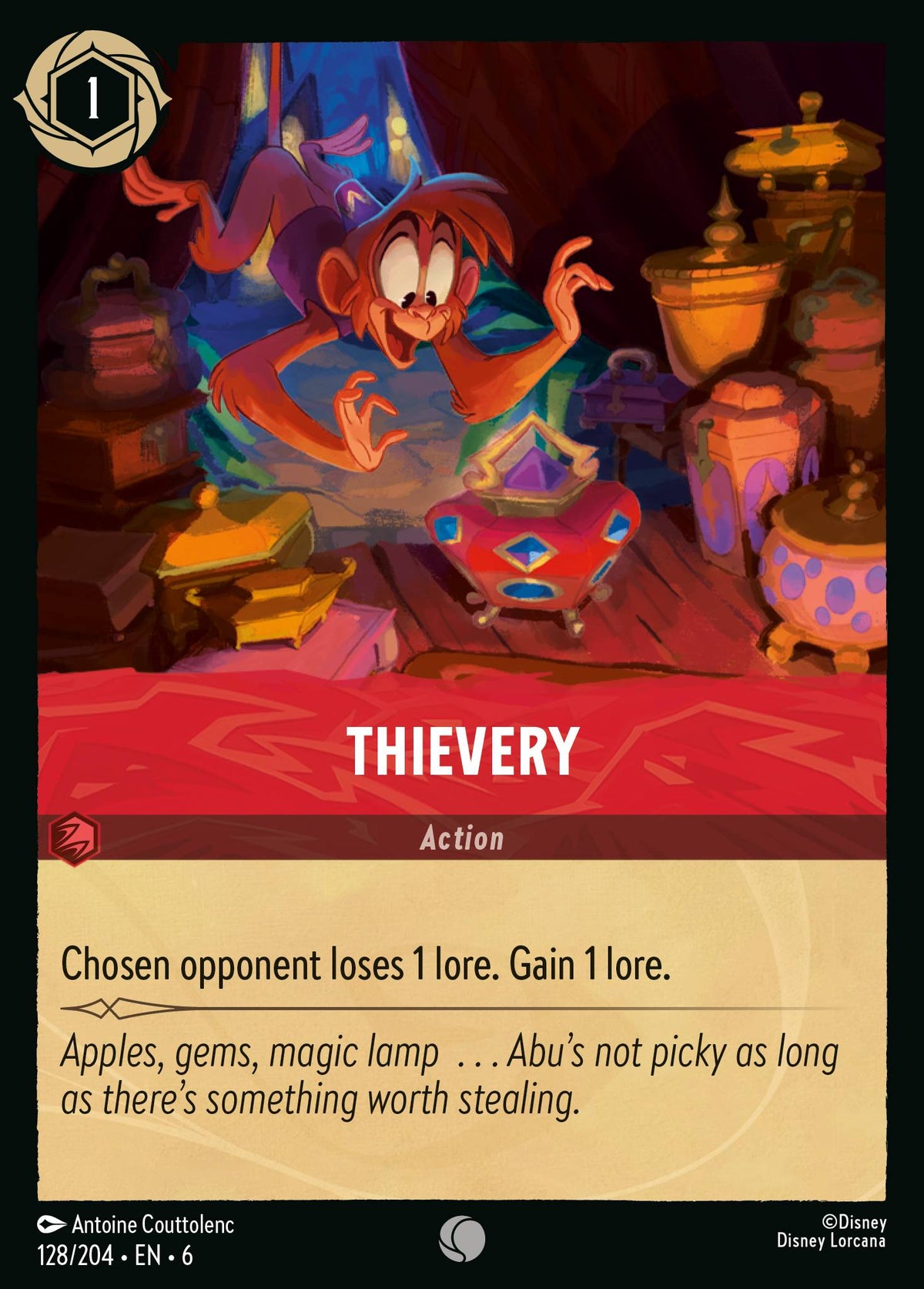Thievery | Azurite Sea | 128/204 | Normal