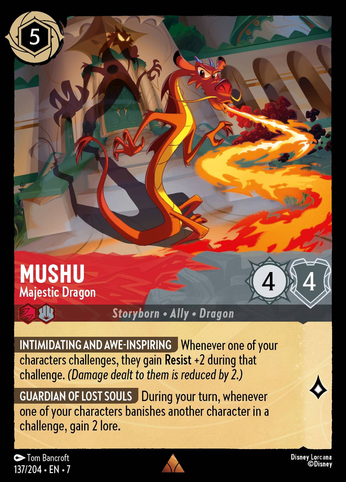 Mushu - Majestic Dragon | Archazia's Island | 137/204 | Normal