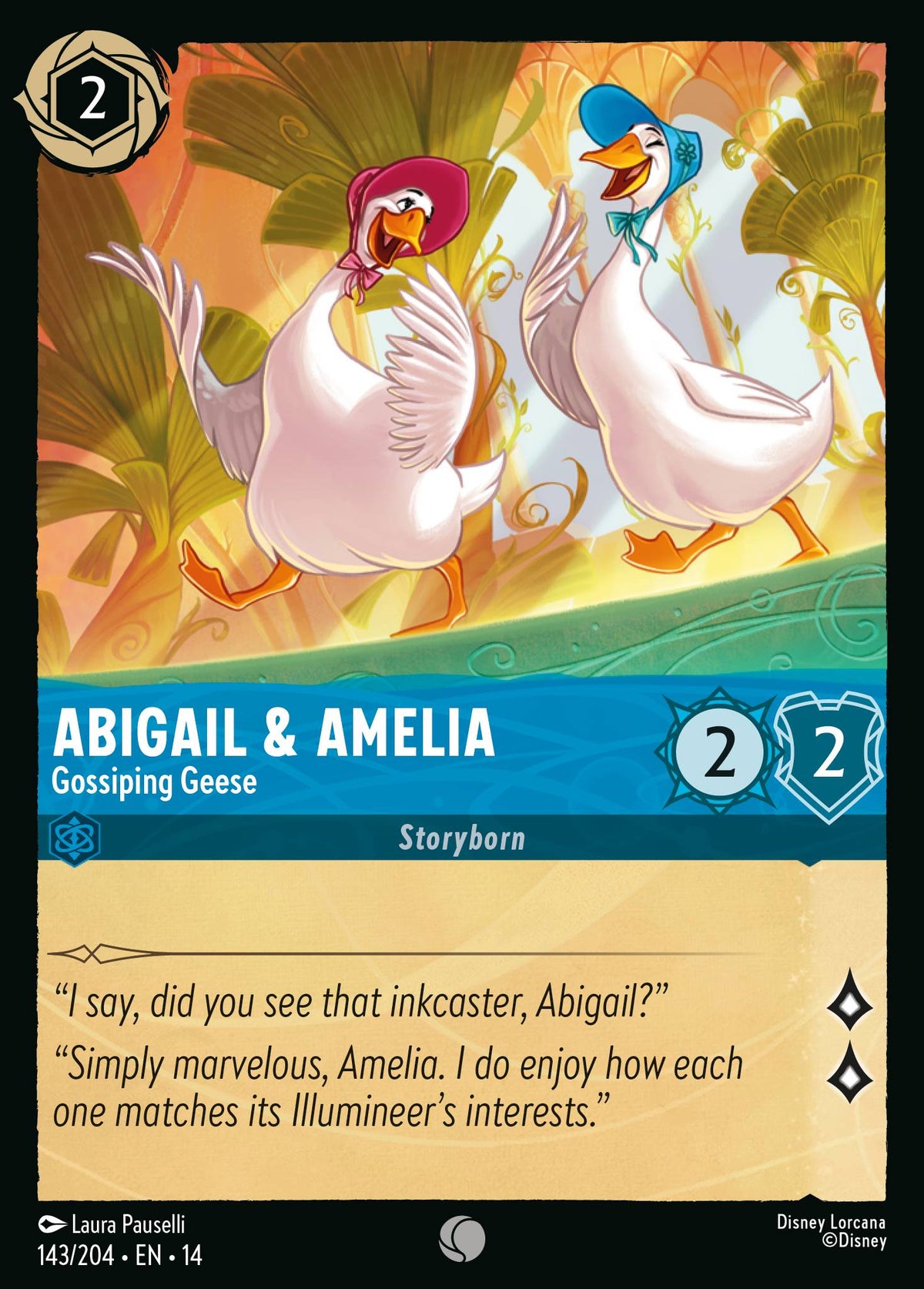 Abigail & Amelia - Gossiping Geese | Hyperia City | 143/204 | Normal