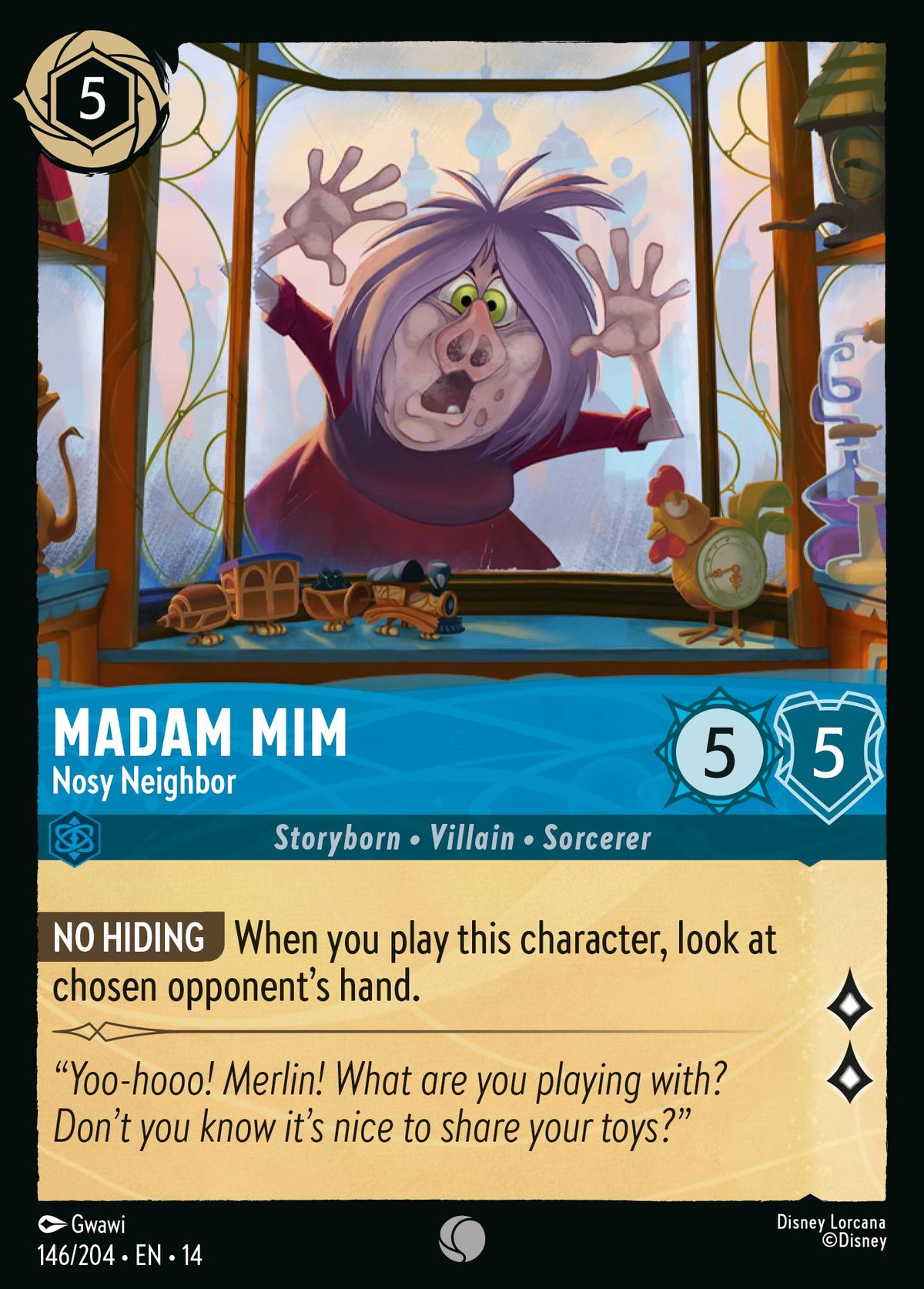 Madam Mim - Nosy Neighbor | Hyperia City | 146/204 | Normal