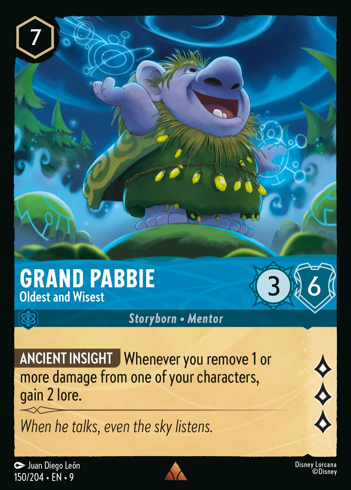 Grand Pabbie - Oldest and Wisest | Fabled | 150/204 | Normal
