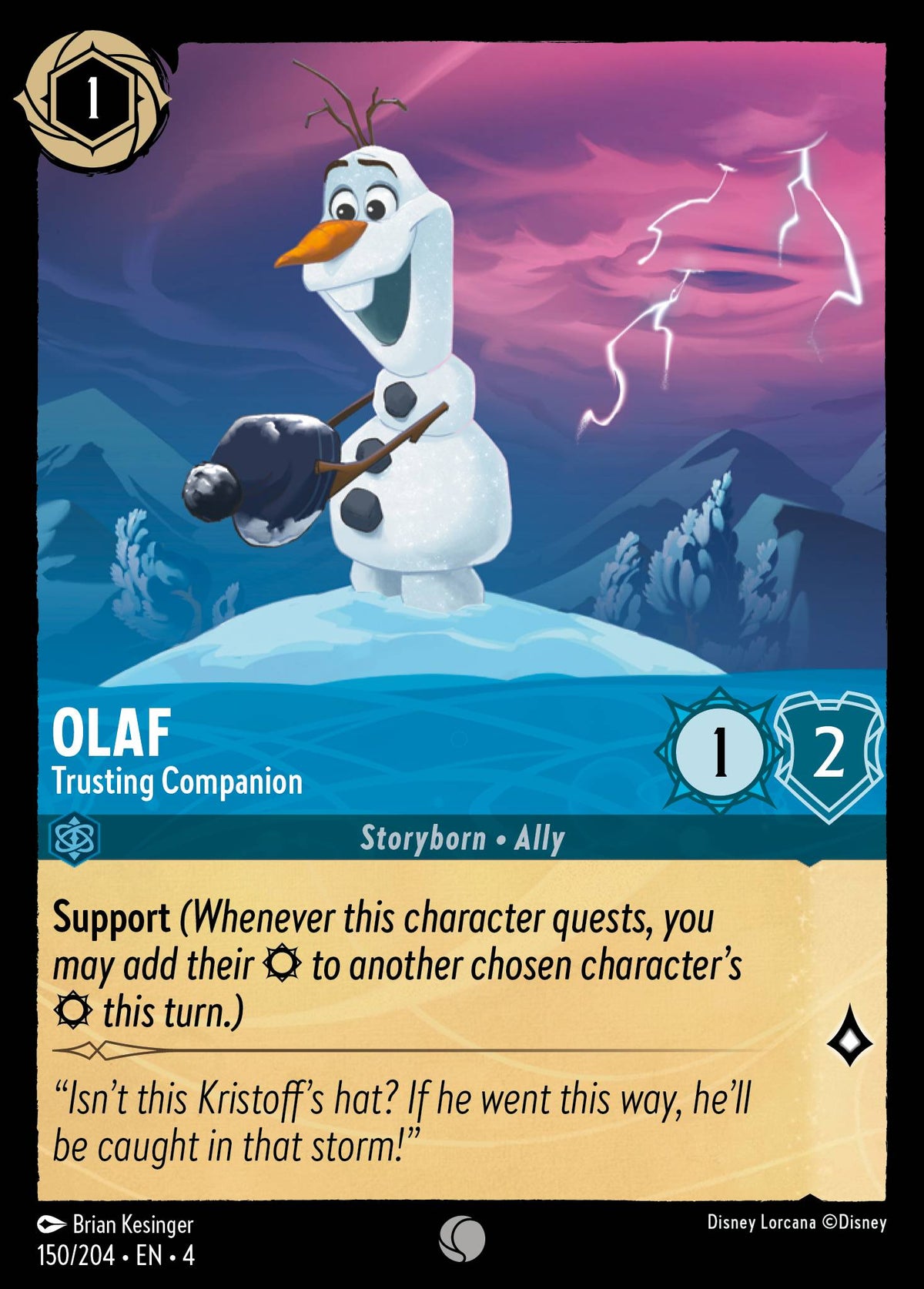 Olaf - Trusting Companion | Ursula's Return | 150/204 | Normal