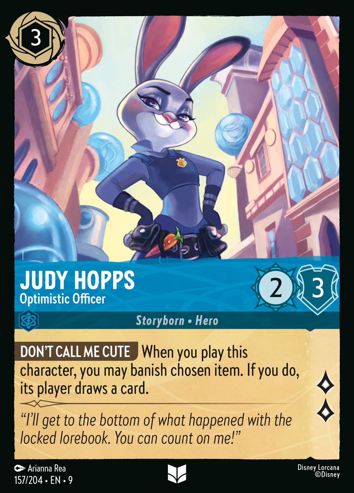 Judy Hopps - Optimistic Officer | Fabled | 157/204 | Normal