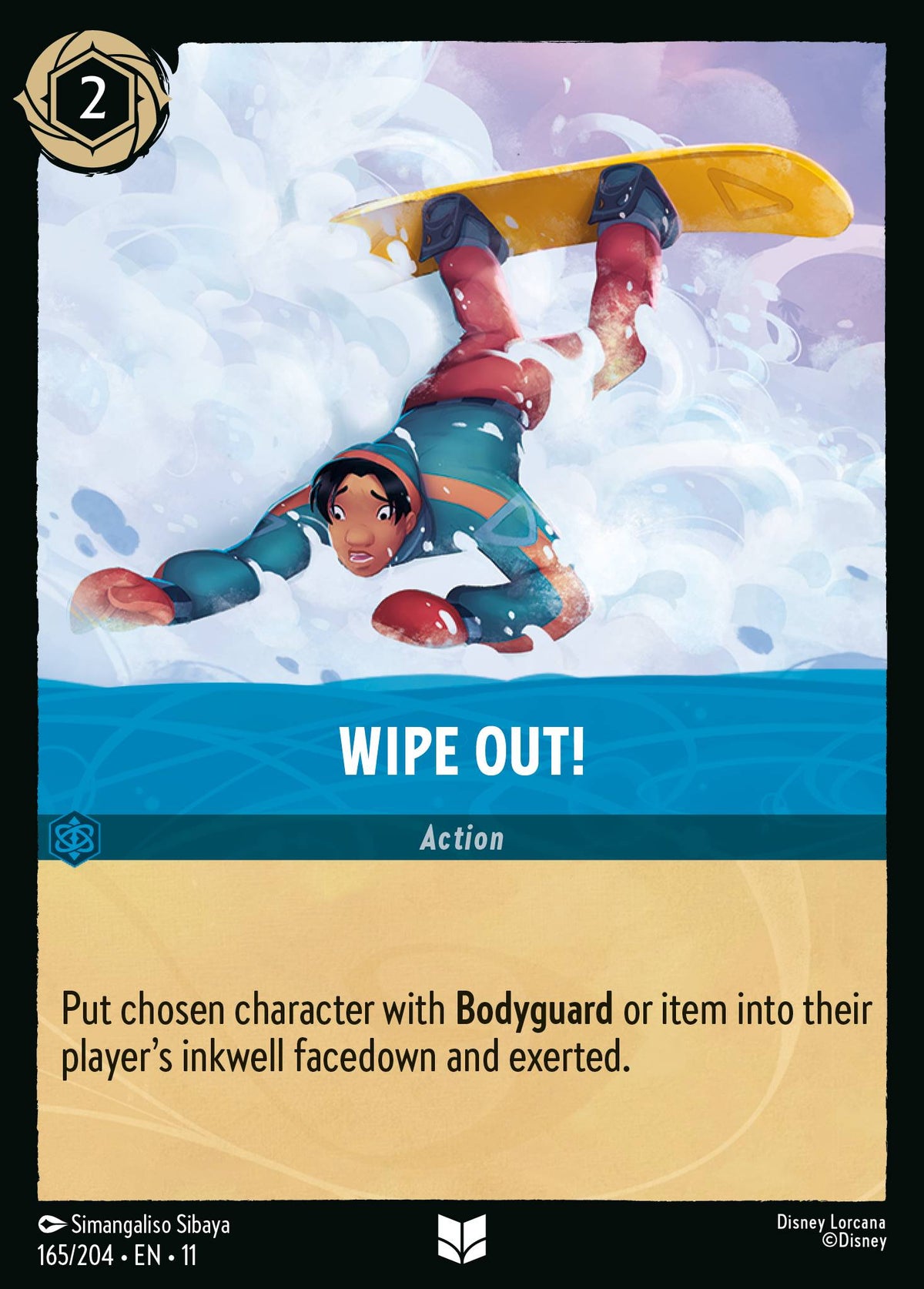 Wipe Out! | Winterspell | 165/204 | Normal