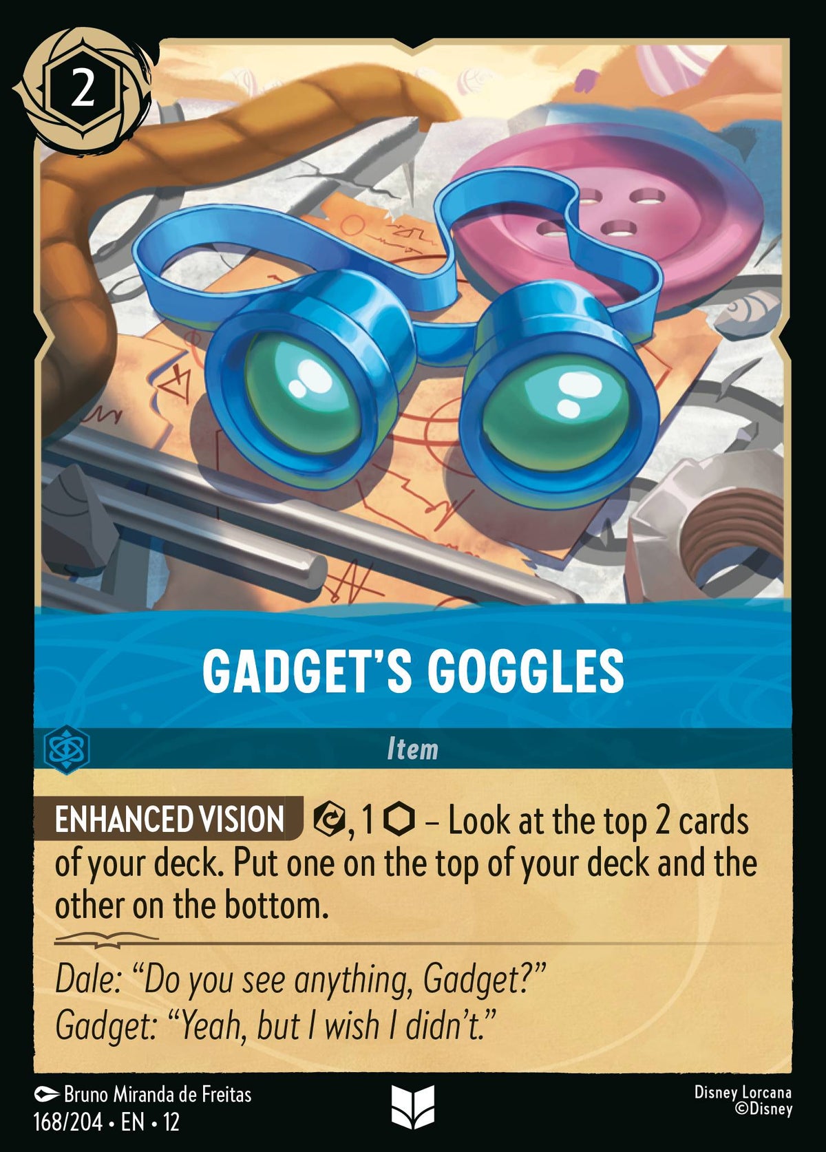 Gadget's Goggles | Wilds Unknown | 168/204 | Cold Foil