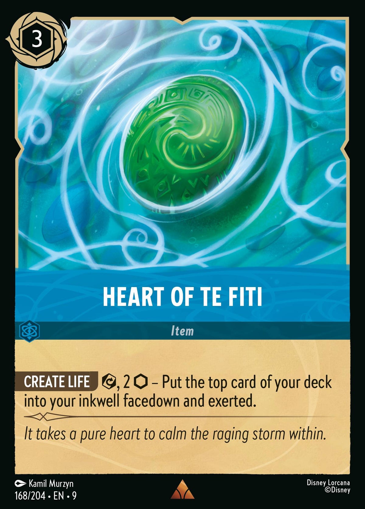 Heart of Te Fiti | Fabled | 168/204 | Normal