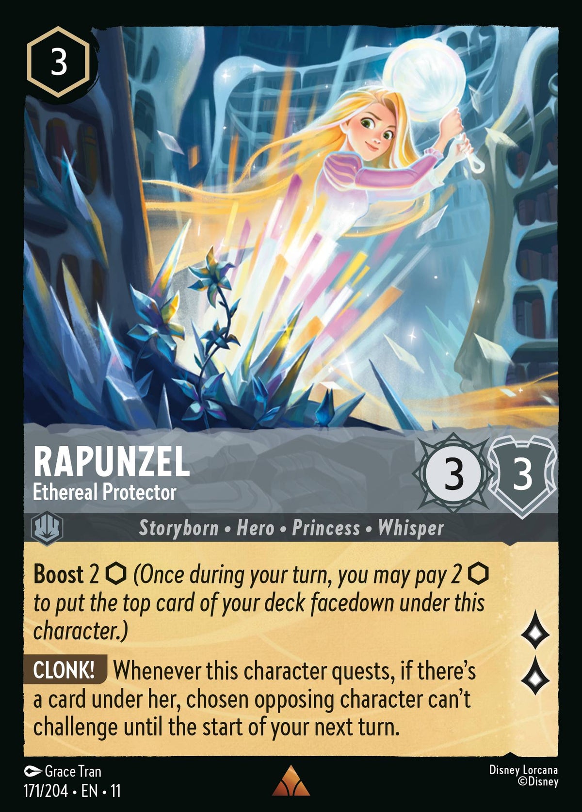 Rapunzel - Ethereal Protector | Winterspell | 171/204 | Normal