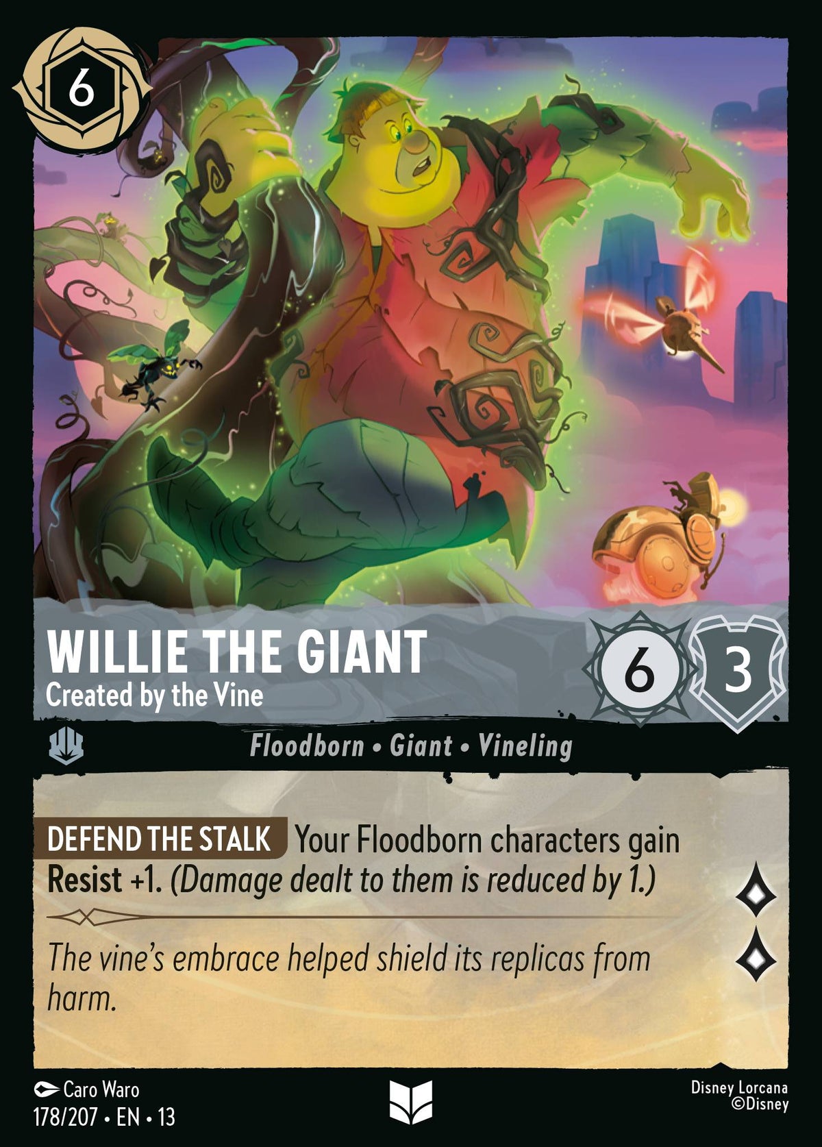 Willie the Giant - Created by the Vine | Attack of the Vine! | 178/207 | Normal