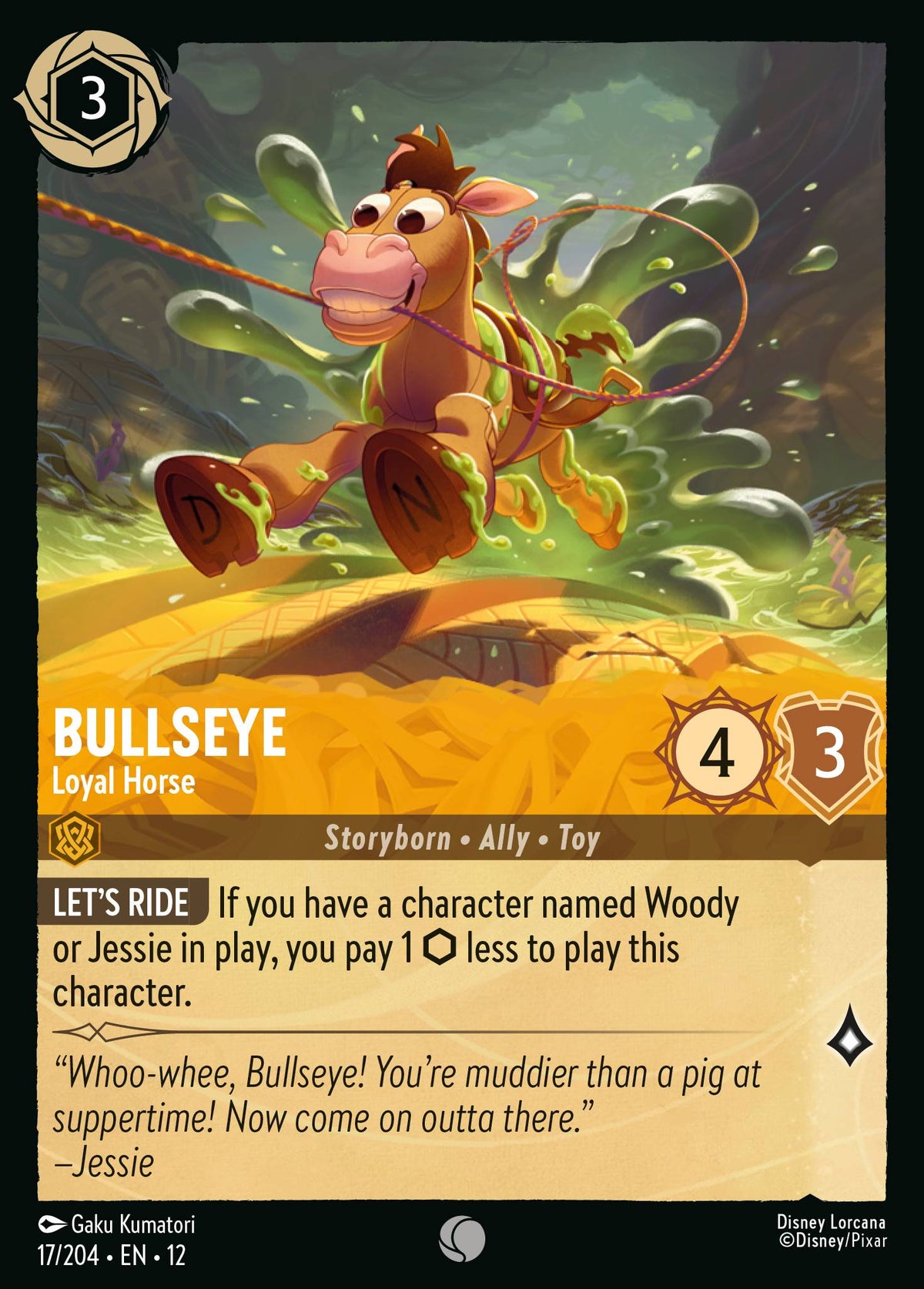 Bullseye - Loyal Horse | Wilds Unknown | 17/204 | Normal