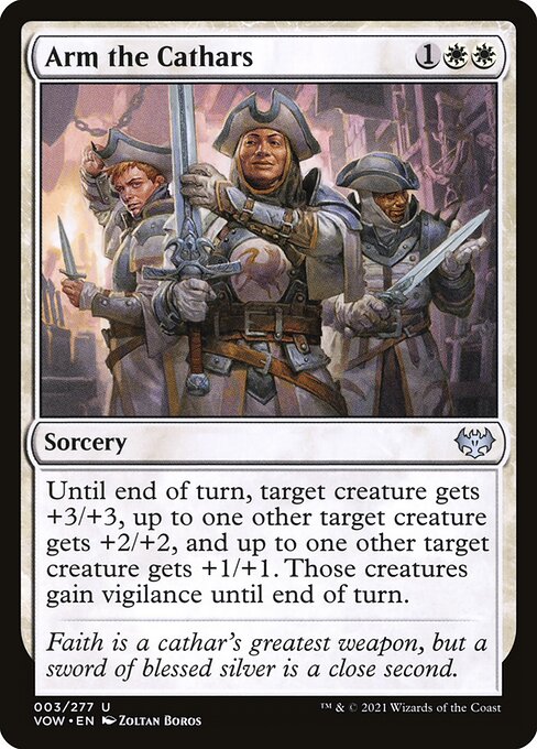Arm the Cathars - Innistrad: Crimson Vow #3