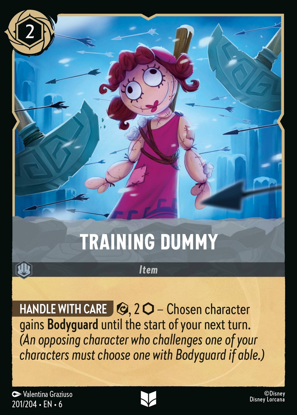 Training Dummy | Azurite Sea | 201/204 | Normal