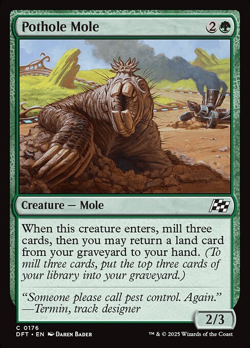 Pothole Mole - Aetherdrift #176