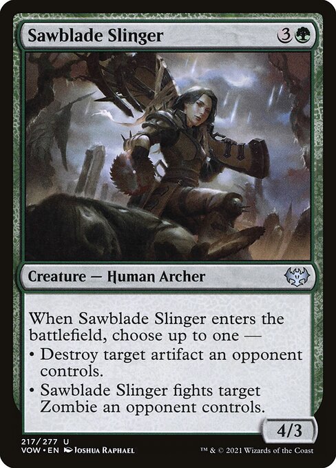 Sawblade Slinger - Innistrad: Crimson Vow #217