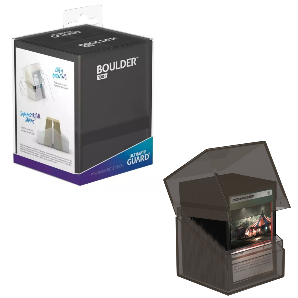 DECK CASE BOULDER 100 ESTÁNDAR CLEAR ONYX