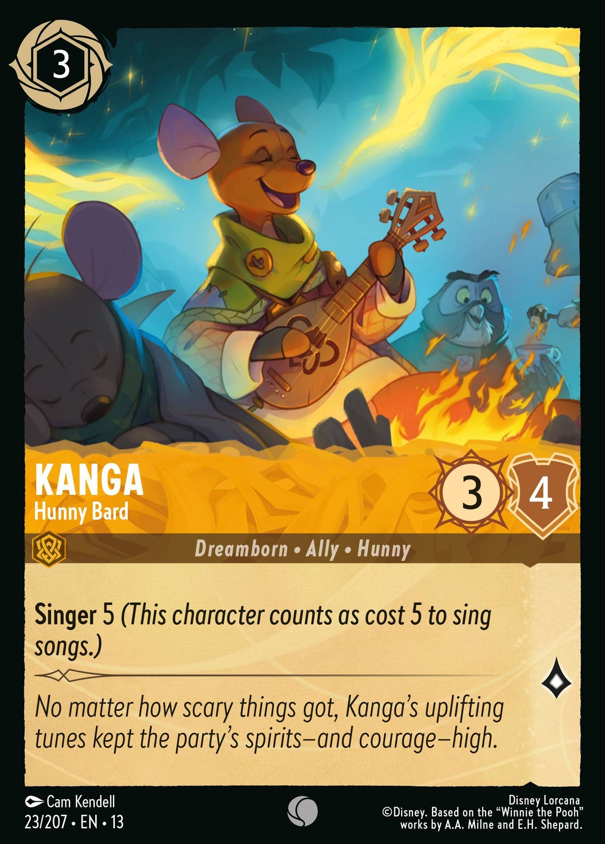 Kanga - Hunny Bard | Attack of the Vine! | 23/207 | Normal