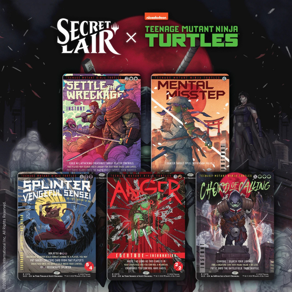 SECRET LAIR TMNT