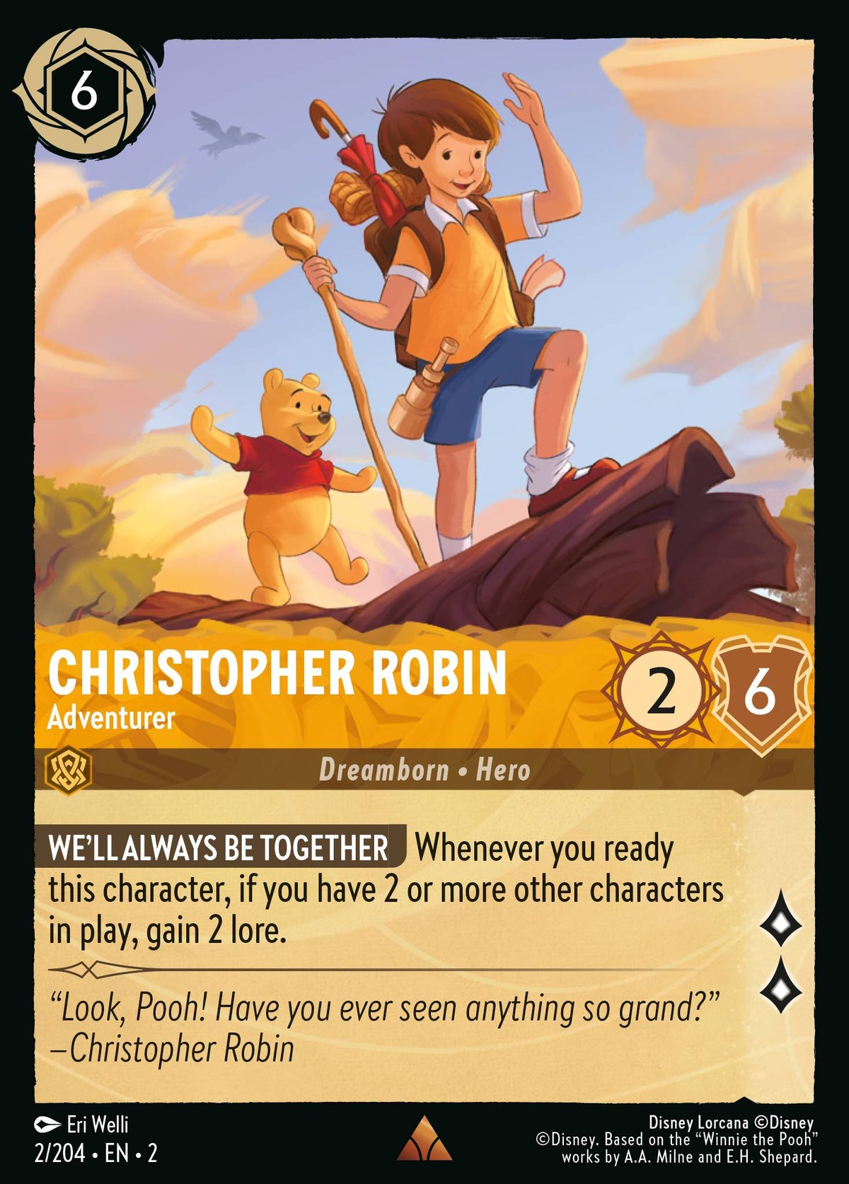Christopher Robin - Adventurer | Rise of the Floodborn | 2/204 | Normal