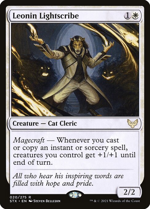 Leonin Lightscribe - Strixhaven: School of Mages #20