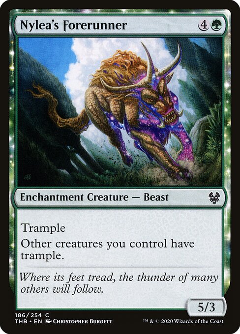 Nylea's Forerunner - Theros Beyond Death #186