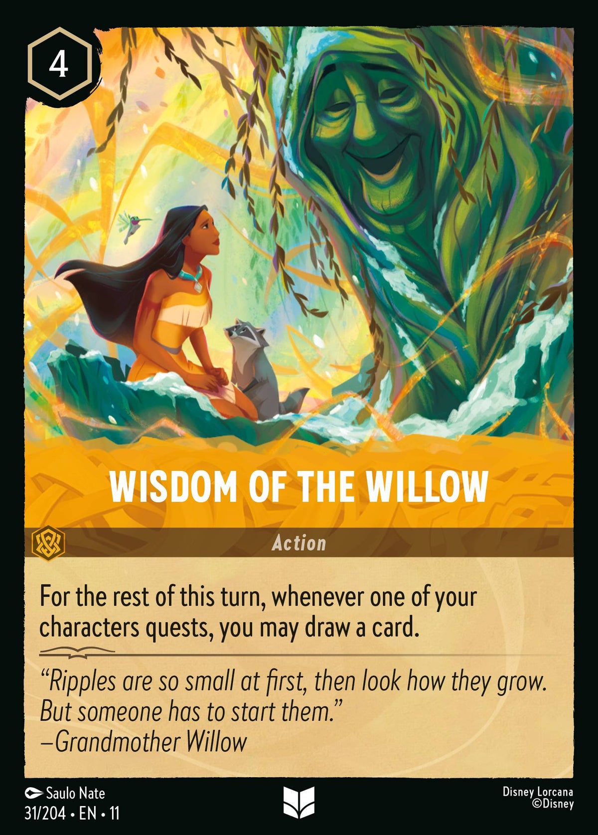 Wisdom of the Willow | Winterspell | 31/204 | Normal