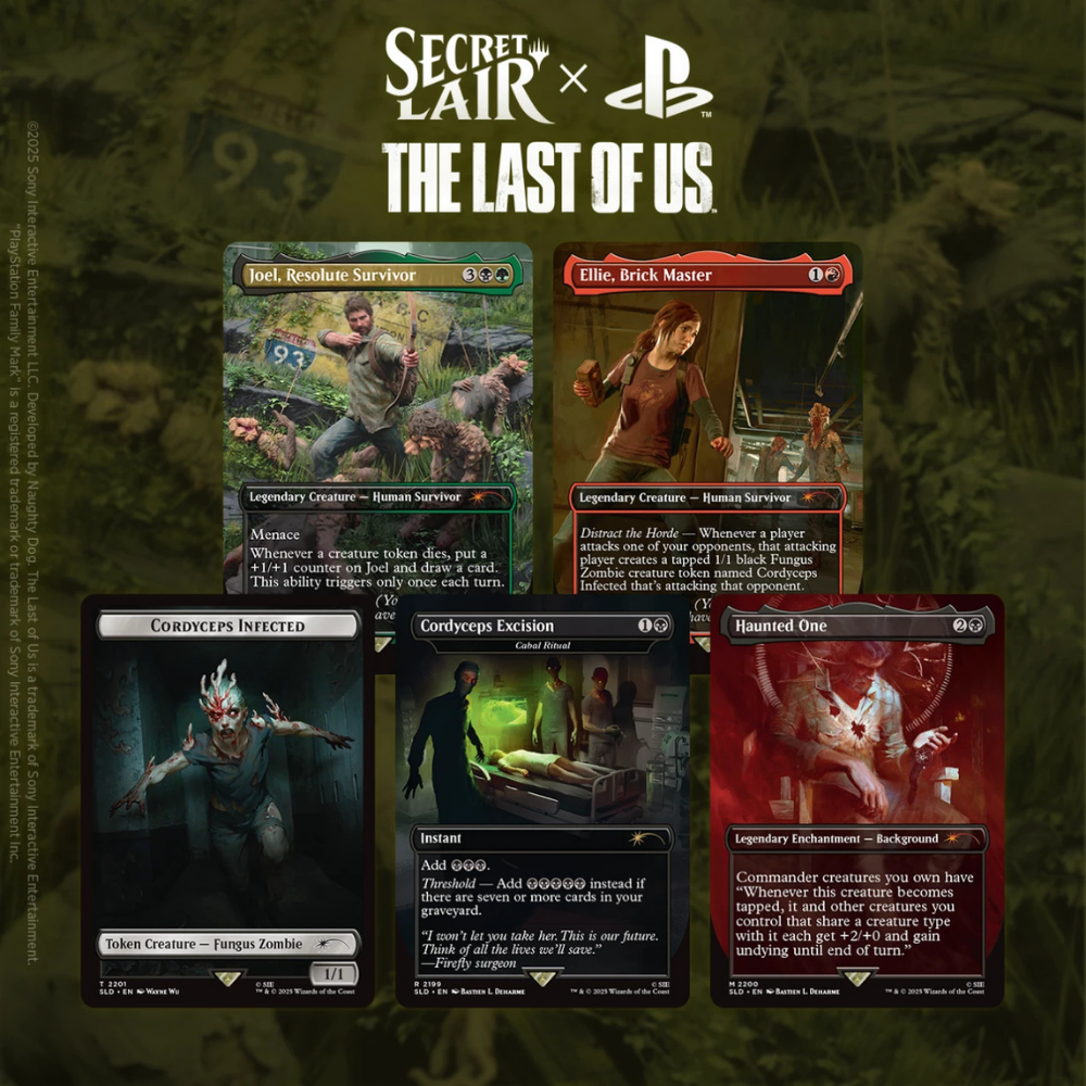 SECRET LAIR TEH LAST OF US PLAY STATION