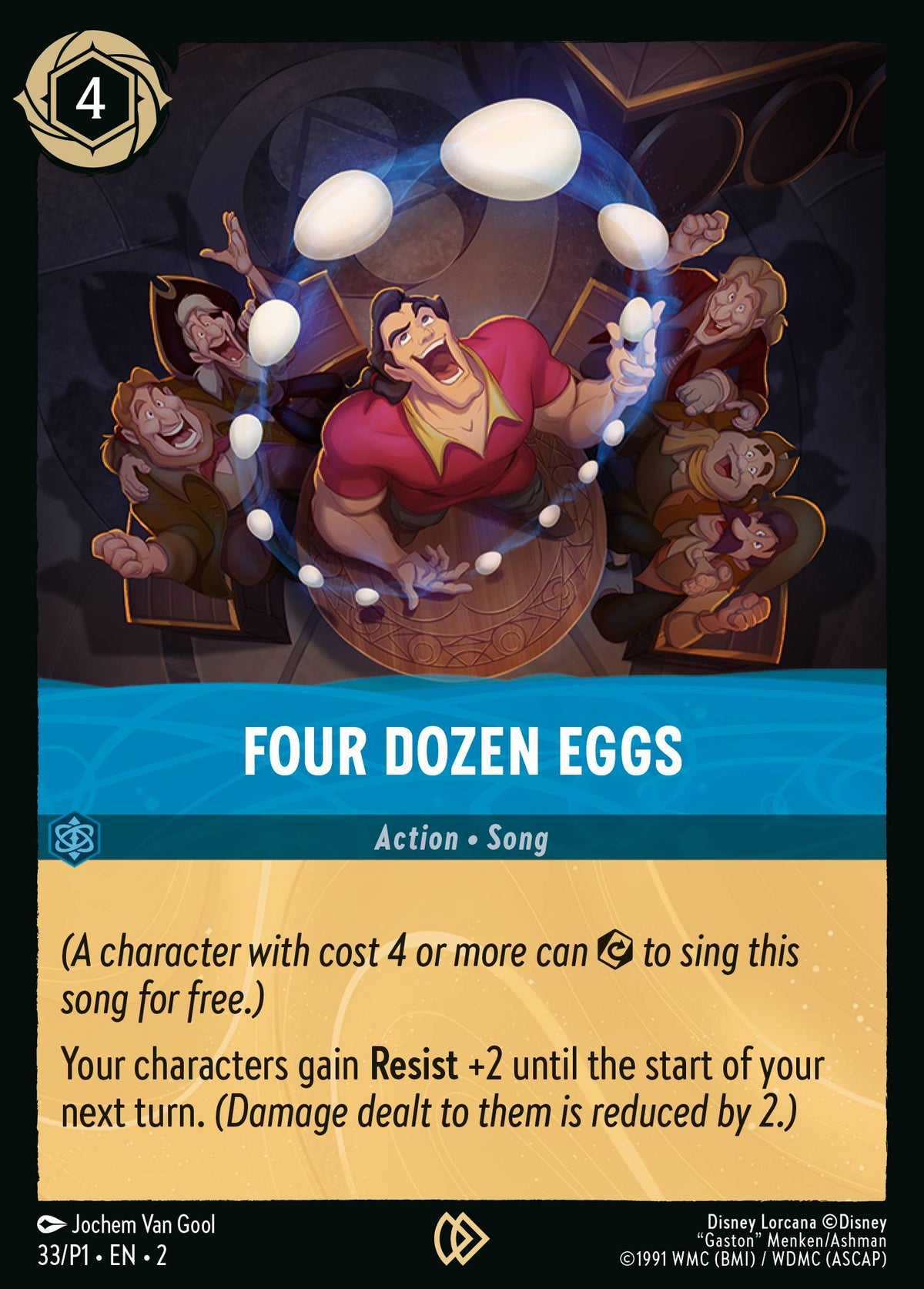 Four Dozen Eggs | Disney Lorcana Promo Cards | 33 | Cold Foil