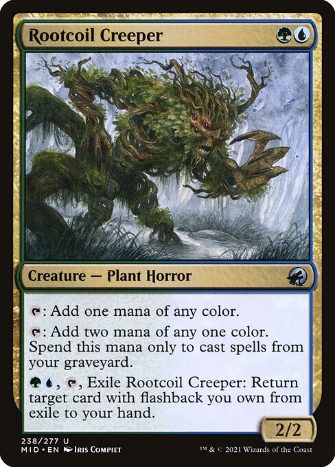 Rootcoil Creeper - Innistrad: Midnight Hunt #238