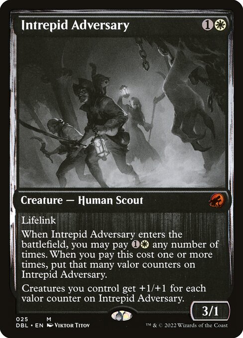 Intrepid Adversary - Innistrad: Double Feature #25
