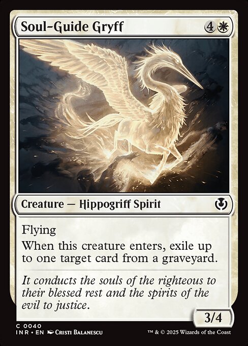 Soul-Guide Gryff - Innistrad Remastered #40