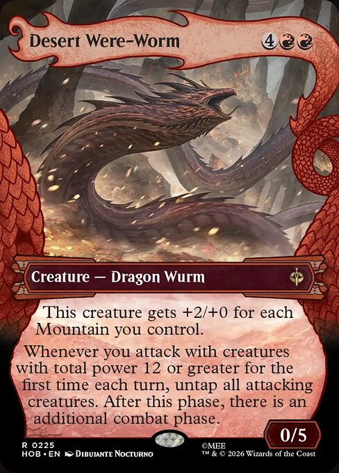 Desert Were-Worm - The Hobbit #225