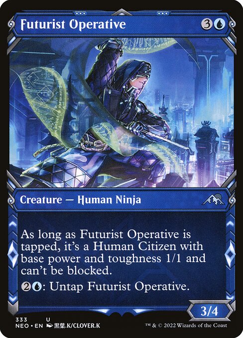 Futurist Operative - Kamigawa: Neon Dynasty #333
