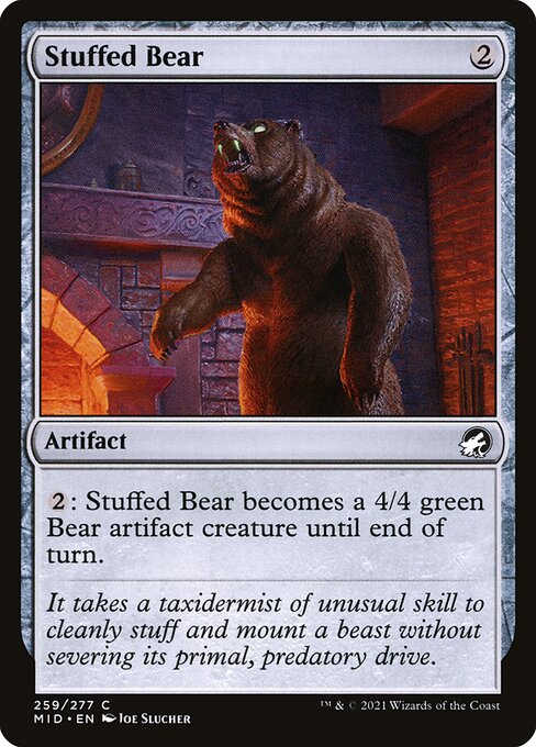 Stuffed Bear - Innistrad: Midnight Hunt #259
