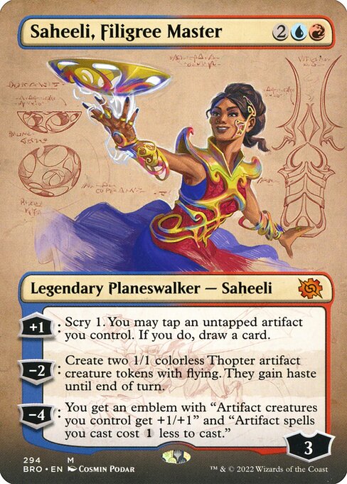 Saheeli, Filigree Master - The Brothers' War #294