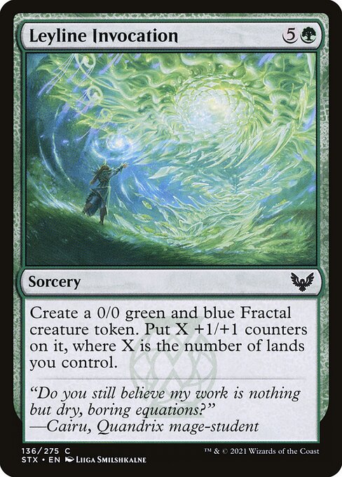 Leyline Invocation - Strixhaven: School of Mages #136