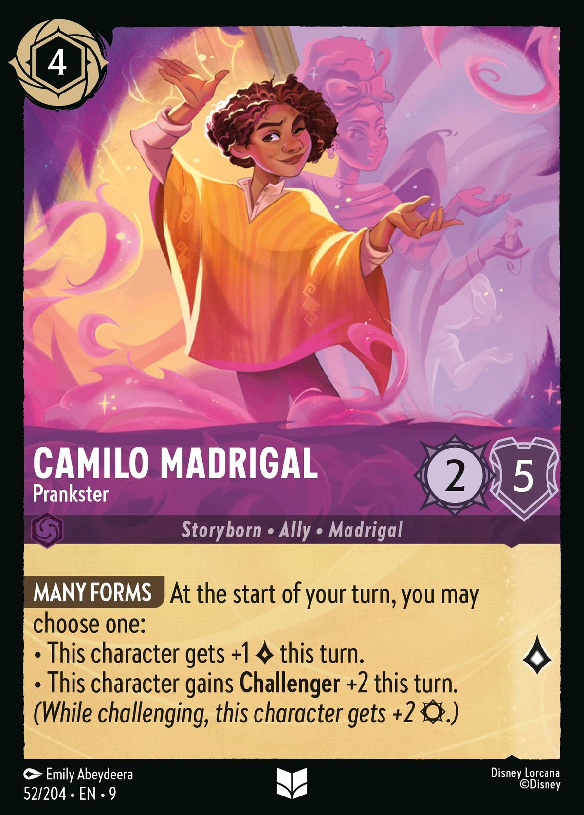 Camilo Madrigal - Prankster | Fabled | 52/204 | Normal