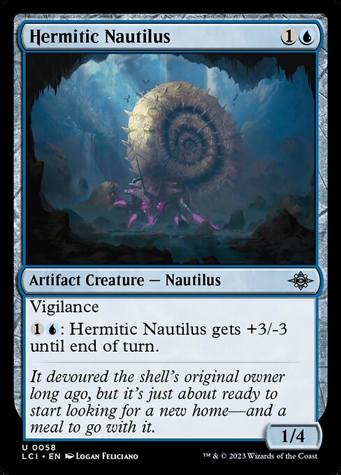 Hermitic Nautilus - The Lost Caverns of Ixalan #58
