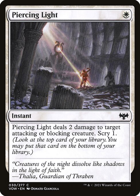 Piercing Light - Innistrad: Crimson Vow #30