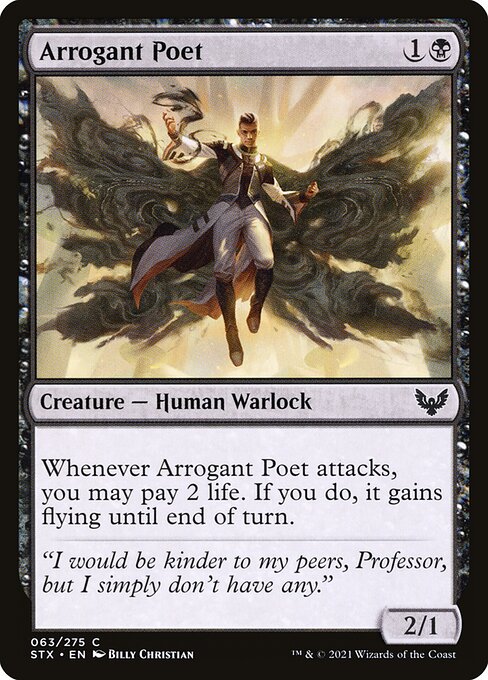 Arrogant Poet - Strixhaven: School of Mages #63