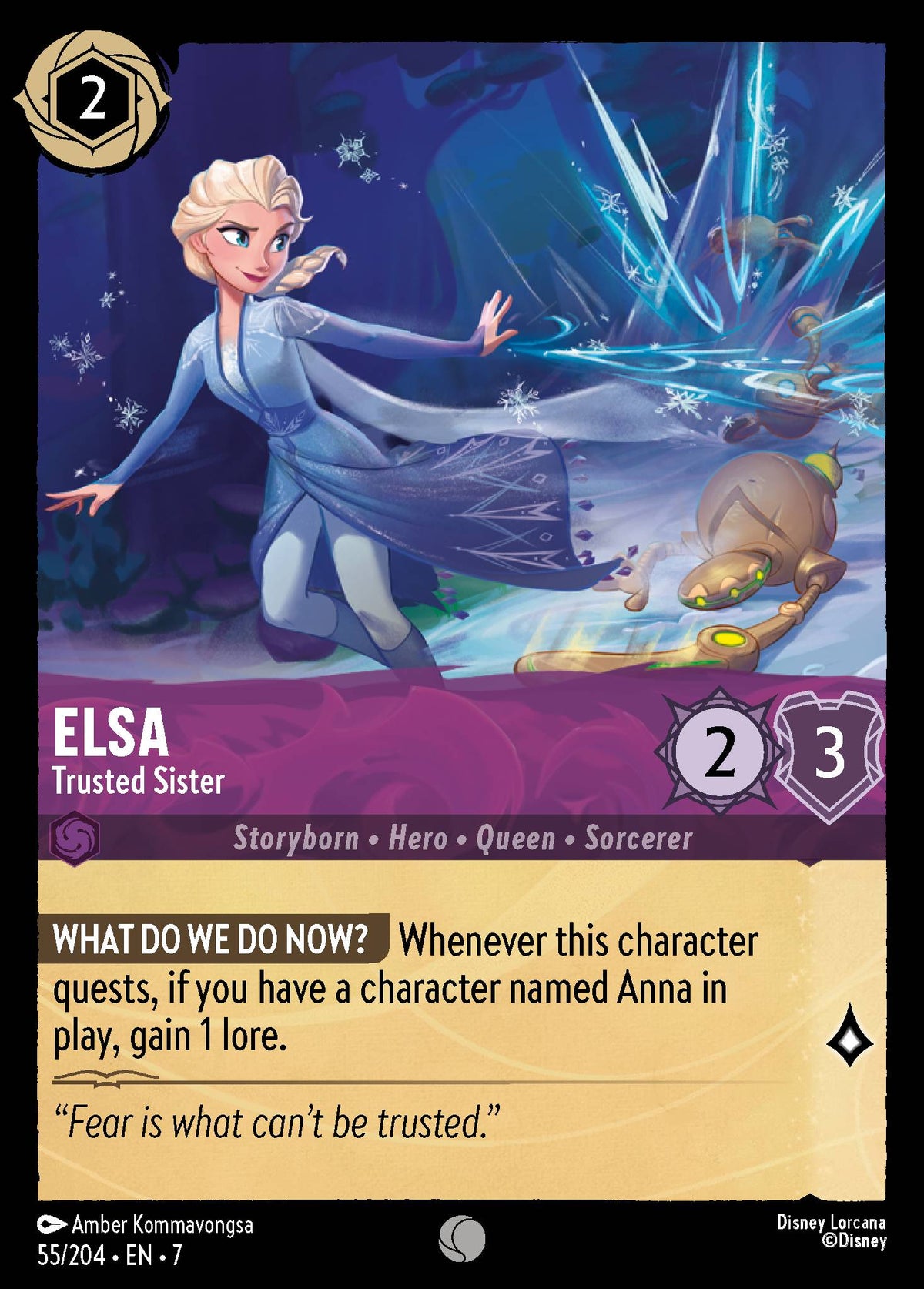Elsa - Trusted Sister | Archazia's Island | 55/204 | Normal