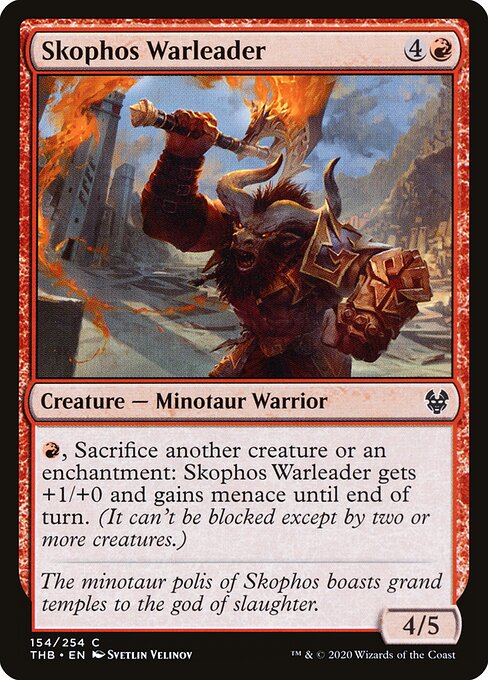 Skophos Warleader - Theros Beyond Death #154