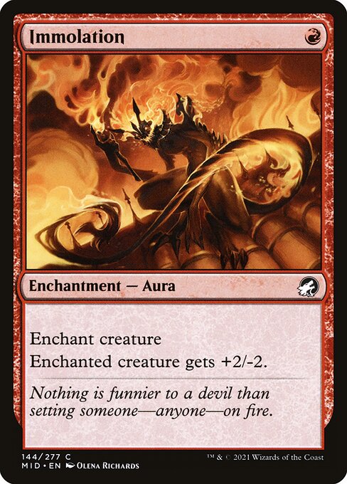 Immolation - Innistrad: Midnight Hunt #144