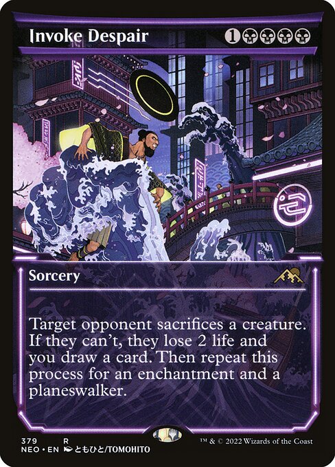 Invoke Despair - Kamigawa: Neon Dynasty #379
