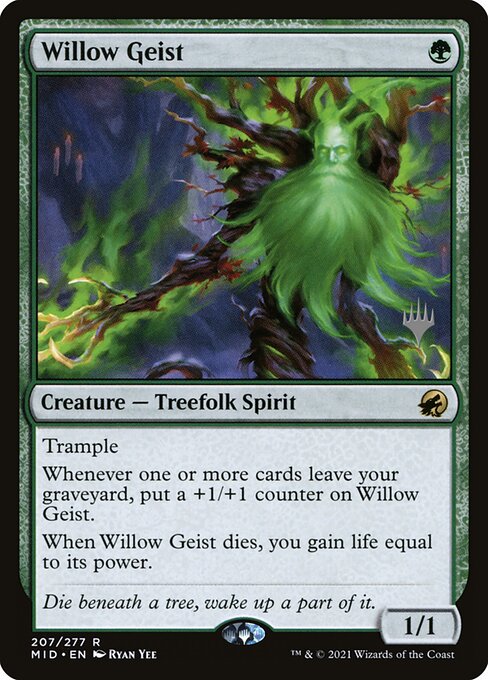 Willow Geist - Innistrad: Midnight Hunt Promos #207p
